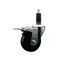 Service Caster 3.5'' SS Phenolic Swivel 1-1/8'' Expanding Stem Caster Total Lock Brake SCC-SSEXTTL20S3514-PHS-118 - alternate 1
